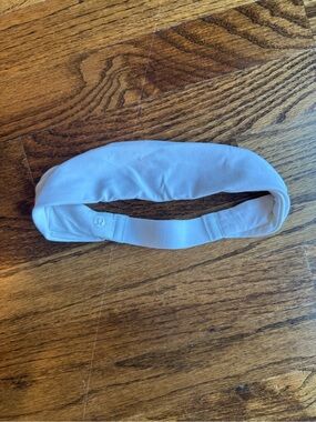 Lululemon White Athletic Headband